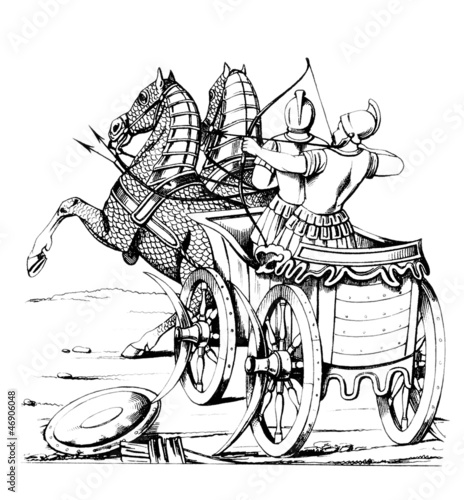 Illustration: War Chariot - Antiquity War Chariot - Antiquity
