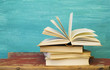 opened book