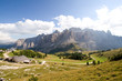 Grödner Joch und Sellagruppe  - Dolomiten - Alpen