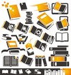 Book icons set
