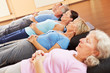 Meditation und Entspannung im Fitnesscenter