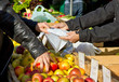 Einkauf auf dem Wochmarkt
