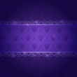 Purple Invitation Card with Horizontal Label