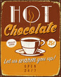 Vintage metal sign - Vector EPS10. Grunge effects can be removed