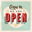 Vintage Sign - Vector - Grunge effects can be removed