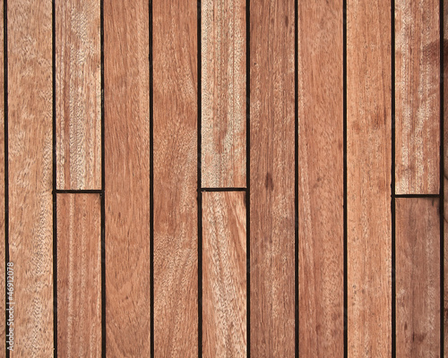 Photo: Wood deck brown texture background Wood deck brown texture background