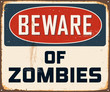 vintage Metal Sign - Vector - Grunge effects can be removed