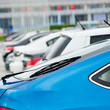 row of cars