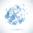 abstract globe symbol, business concept