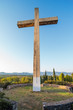 The large monumental cross of Pigada