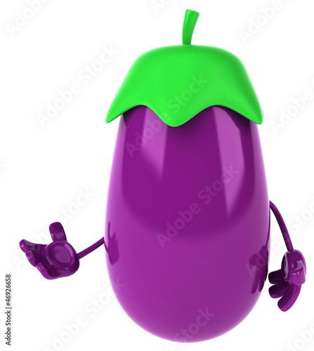 Illustration: Fun eggplant Fun eggplant
