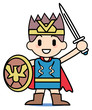 RPG brave man - cool pose