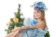 Photo: Snow-maiden Snow-maiden
