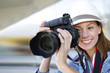 Photo: Photographer capturing photo with professional camera Photographer capturing photo with professional camera