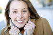 Photo: Portrait of beautiful charming girl Portrait of beautiful charming girl