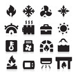 Heating icons