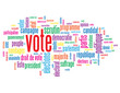 Nuage de Tags "VOTE" (élections bulletin suffrage droit devoir)