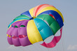 colorful parachute
