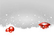 Grey Christmas Background Present