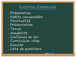 Illustration: Tableau, entretien d’embauche Tableau, entretien d’embauche