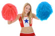 Freundlicher Cheerleader