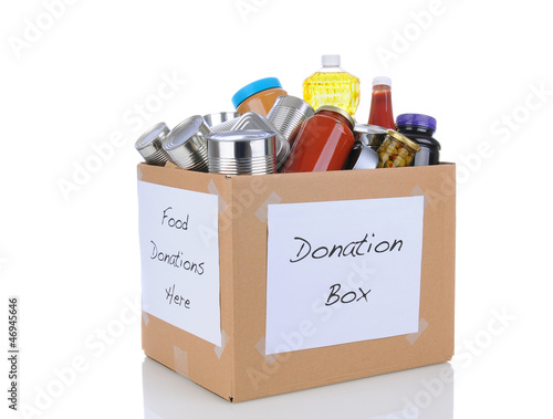 Photo: Food Drive Box Food Drive Box