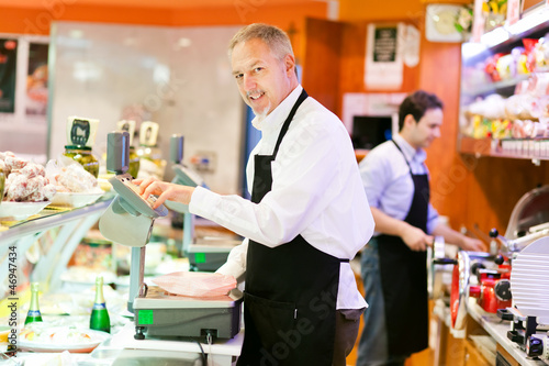 Photo: At the butcher shop At the butcher shop