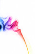 Smoke on white