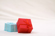 Foto: Two Colorful Gift Boxes Two Colorful Gift Boxes