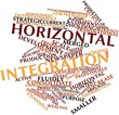 Word cloud for Horizontal integration