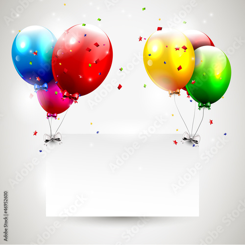 Vector: Modern birthday background with place for text Modern birthday background with place for text