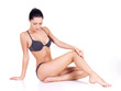 Beautiful woman with perfect slim body