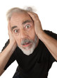 Man Covering His Ears