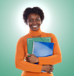 African-American university student