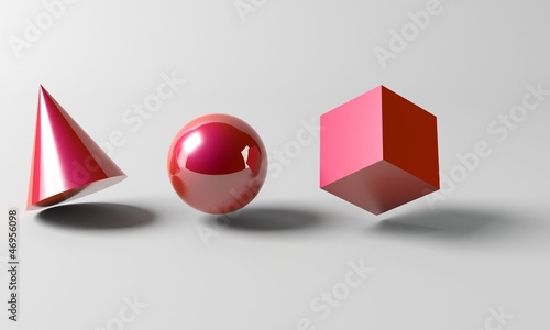 Illustration: 3D Shapes 3D Shapes
