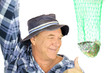 Fisherman With Net