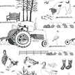 Farming background