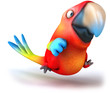 Fun parrot