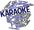 Word cloud for Karaoke
