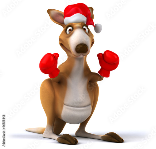 Illustration: Fun kangaroo Fun kangaroo