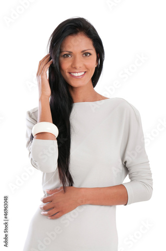 Photo: Happy latin woman Happy latin woman