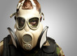 Close-up Of Soldier Wearing Mask