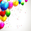 Colorful birthday background