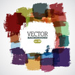 Vector: Abstract vector hand-painted grunge background Abstract vector hand-painted grunge background