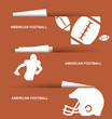 American football banners