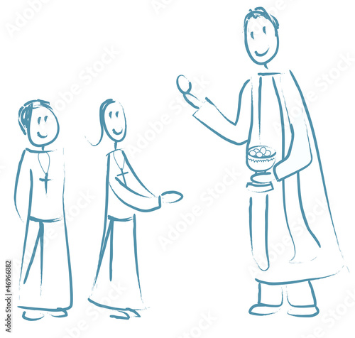 Illustration: enfants première communion enfants première communion