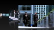 Video: Montage 3D view featuring successful groups of business people Montage 3D view featuring successful groups of business people