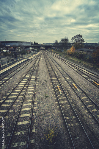 Photo: rail tracks rail tracks
