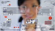 Video: Medical science touchscreen graphic technology Medical science touchscreen graphic technology