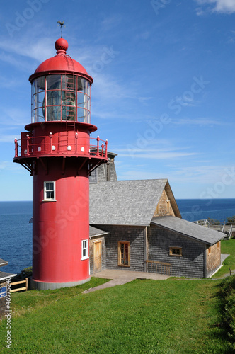 Photo: Quebec, the lighthouse of Pointe a la Renommee in Gaspesie Quebec, the lighthouse of Pointe a la Renommee in Gaspesie